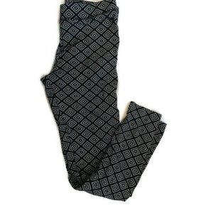 VS Pink Black White Cotton Legging Medium